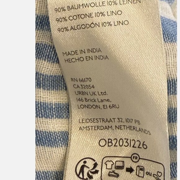 NWOT Free People We The Free Surf Stripe Maxi Top Dress XS - Picture 6 of 14